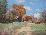 Shades of Autumn-Wandiligong Pastel $1450  19x27